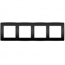 Πλαίσιο 4 Θέσεων Ανθρακί City 193361